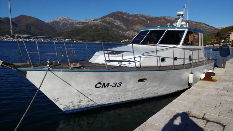 „Navar“ remontuje  jedrilice i motorni čamac Mornarice Vojske Crne Gore