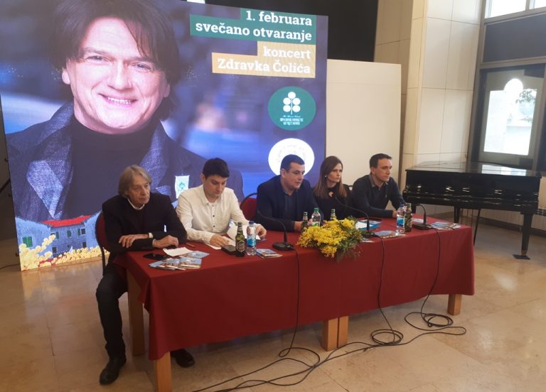Iz bezbjednosnih razloga koncert Zdravka Čolića odložen za sledeći petak, otvaranje Praznika mimoze 2.februara na Fešti