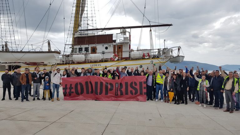 Protest “Odupri se” u Tivtu