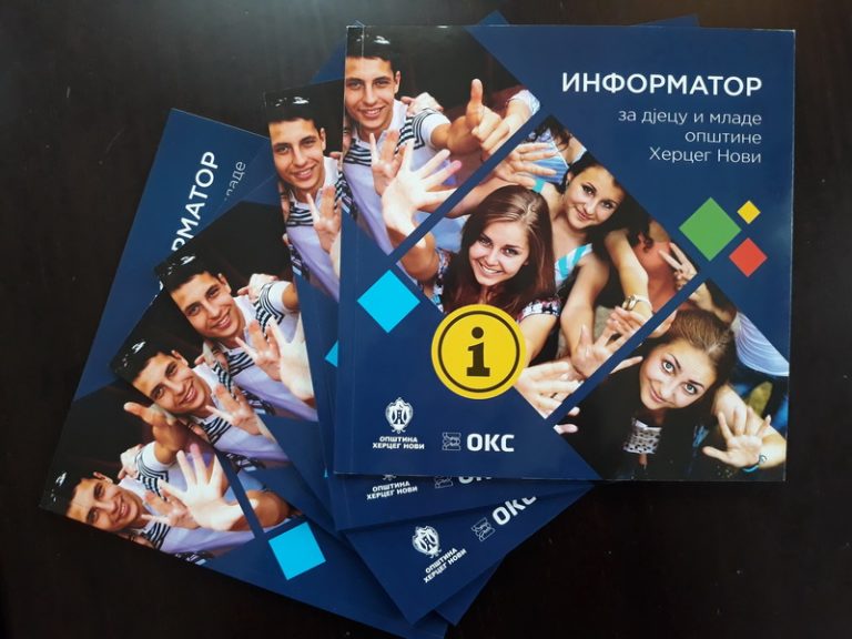 Predstavljen Informator za djecu i mlade opštine Herceg Novi