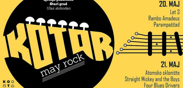 Šest bendova na Kotor May Rock