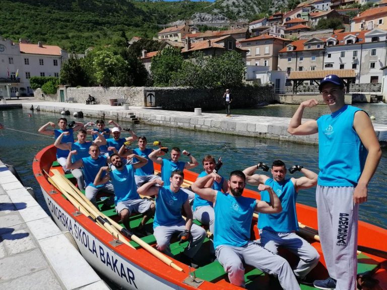 Bronza za  Srednju pomorsku školu Kotor na 25. Međunarodnoj veslačkoj regati „Bakar 2019“
