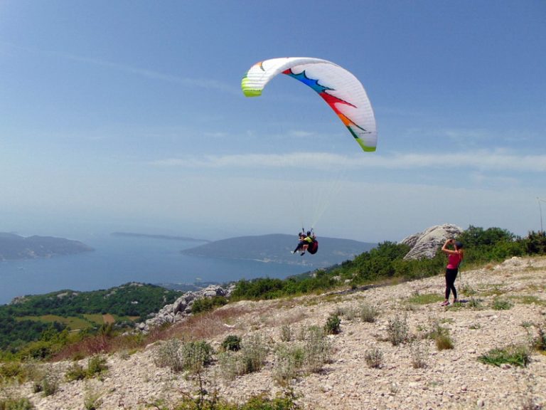 Paraglajding kao promoter ljepota Boke