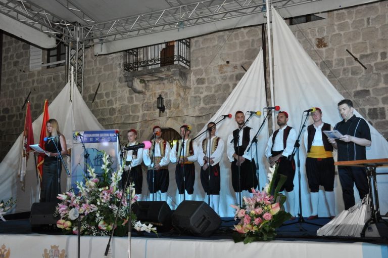 19. Međunarodni festival klapa u Perastu 11. i 12 septembra