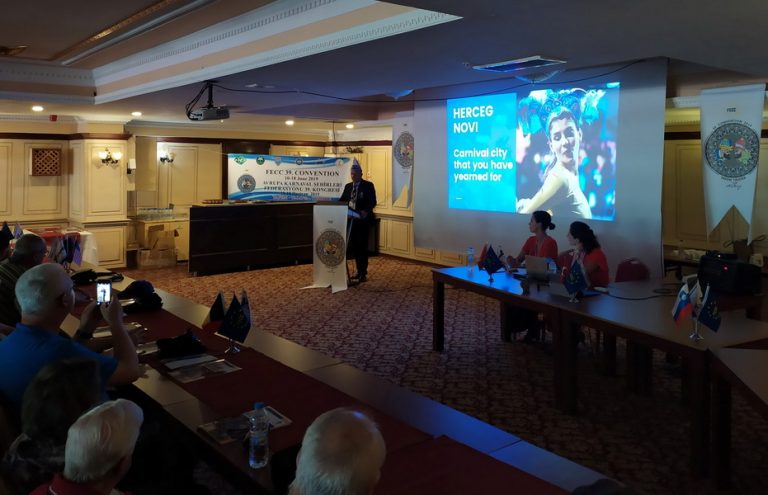 Rođendan Federacije evropskih karnevalskih gradova Dies Natalis u Herceg Novom u septembru