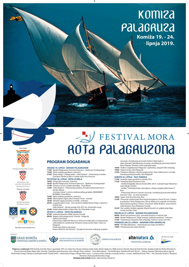 Poziv za sudjelovanje na Festivalu mora “Rota Palagruzona 2019”