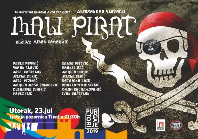 Predstava „Mali pirat“  u Porto Montenegru