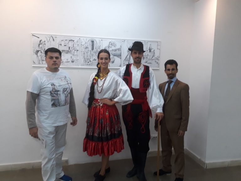 Kotor – Izložba strip crteža “Život romskog naroda”