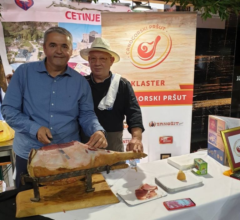 “Crnogorski pršut” imao zapaženo mjesto na Sajmu pršuta u Istri