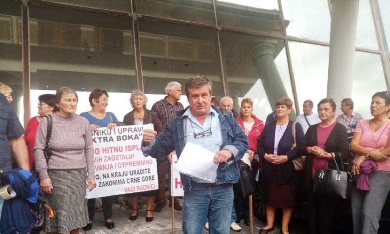 Bivši radnici “Vektra Boke” najavljuju radikalizaciju protesta