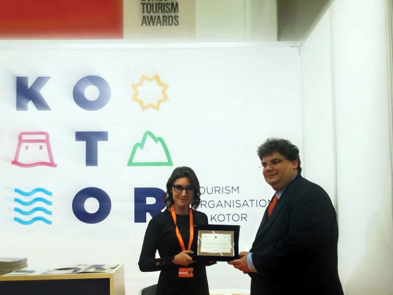Kotoru međunarodno priznanje Swiss Tourism Award