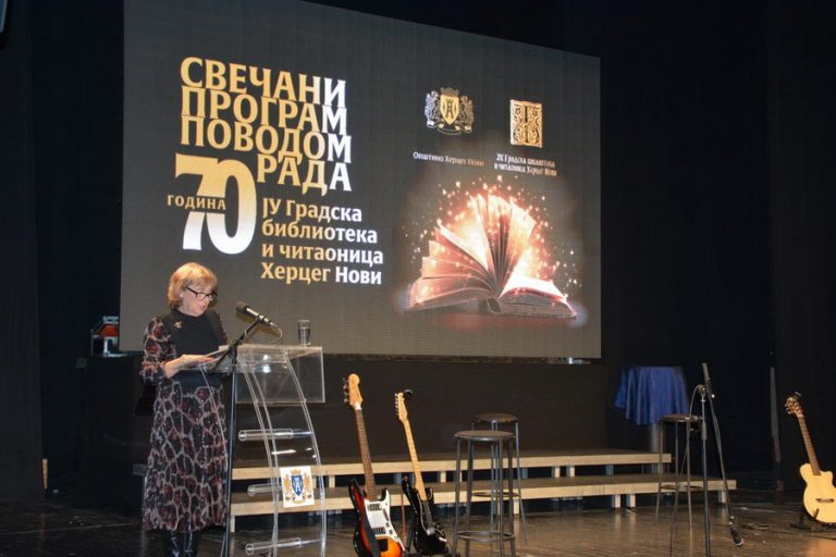 Hercegnovska Gradska biblioteka i Čitaonica obilježila 70 godina rada: Promocija čitanja i dobre knjige