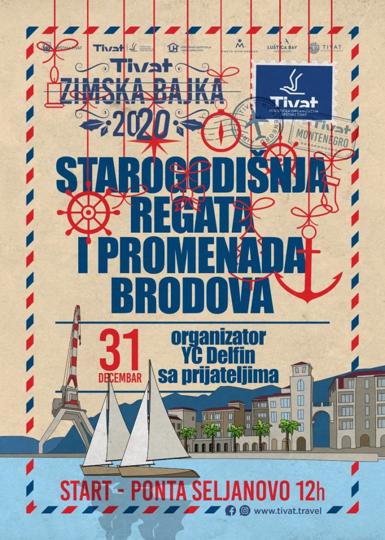 „Starogodišnja regata” u Tivtu