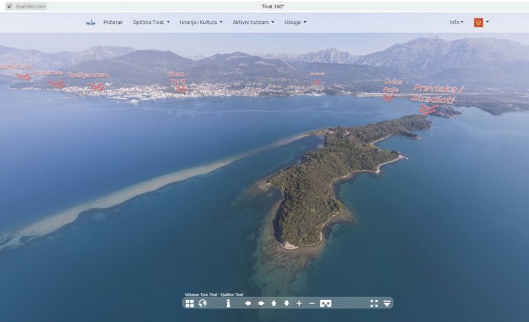 TO Tivat – virtuelna šetnja gradom