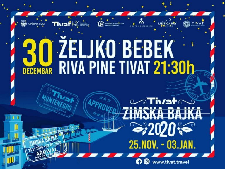 Bebek u Tivtu 30.decembar od 21.30 sati