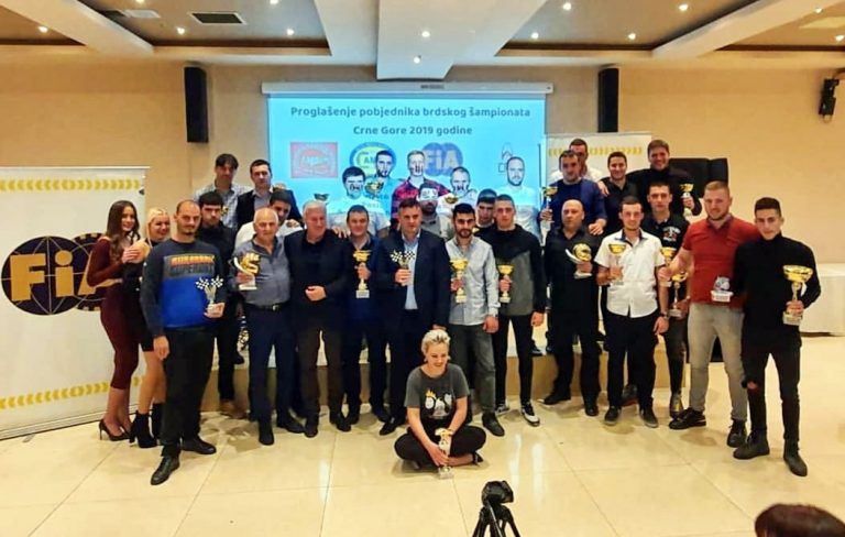 Proglašeni najbolji za Prvenstvo Auto-moto sportskih klubova Crne Gore 2019. godine.