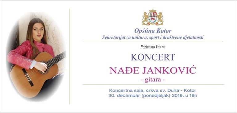 Koncert Nađe Janković
