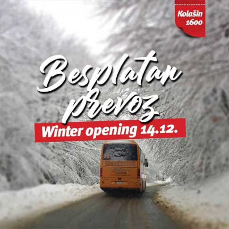Sa TO Budva besplatno do Kolašina, na otvaranje zimske sezone
