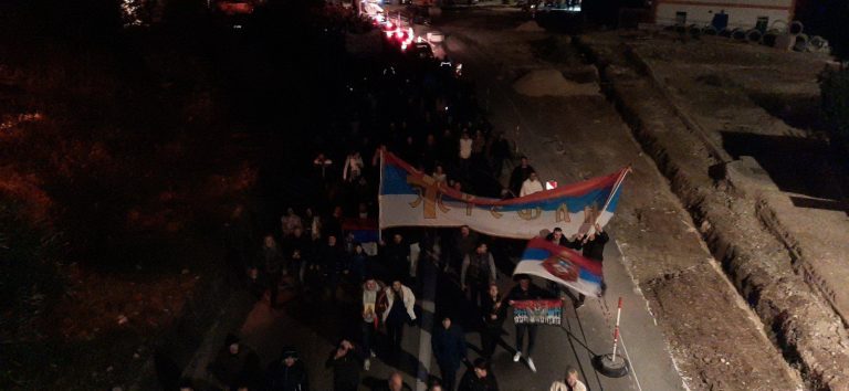 Tivat – protestna šetnja od raskrsnice Kotor-Budva-Tivat i moleban u crkvi Svetog Save