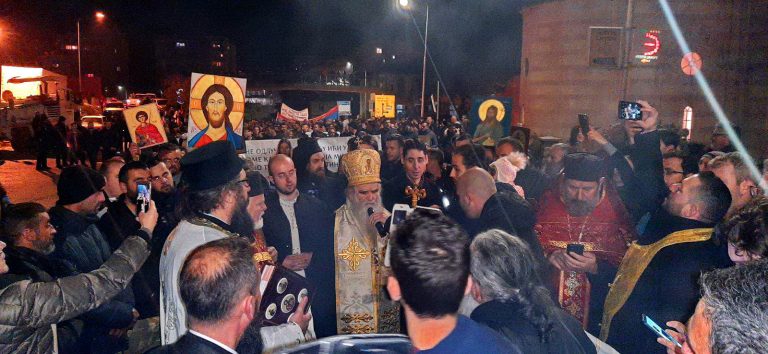 Amfilohije: Neka padne Vlada, ako ne ukine Zakon o slobodi vjeroispovjesti