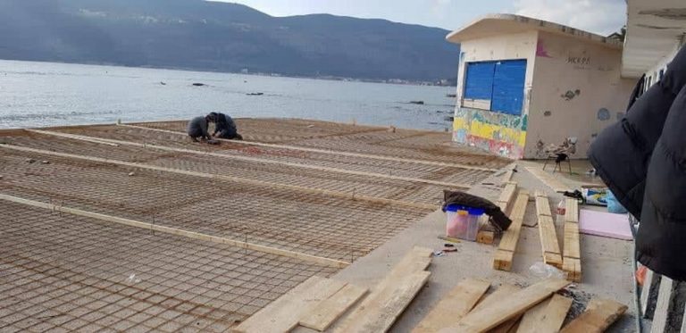 Počela sanacija jedne od najpopularnijih plaža u Herceg Novom “Bijela Vila”