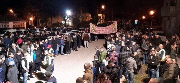 Litija i moleban u Tivtu