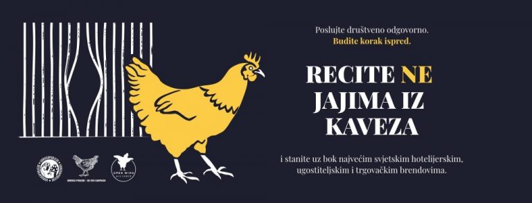 Dubrovački Hotel Kazbek prvi se priključio globalnoj cage-free inicijativi
