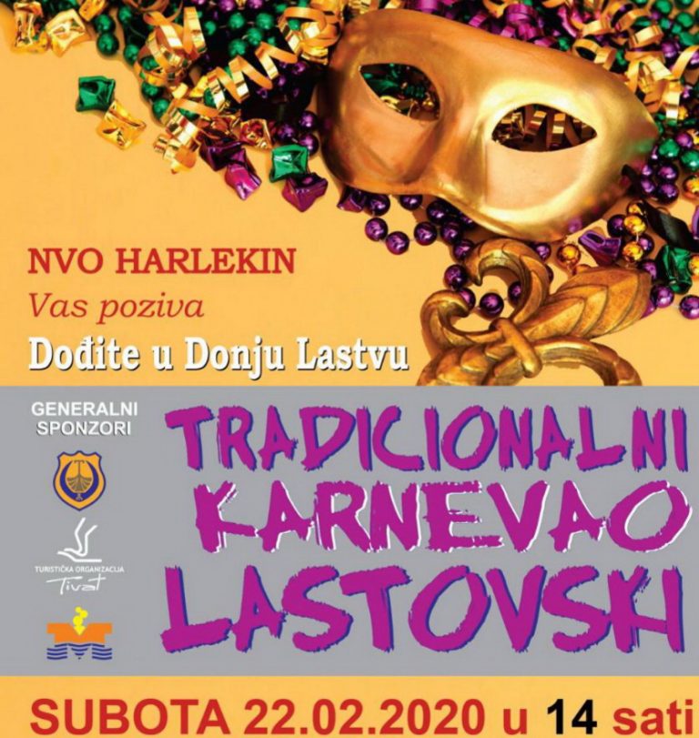 „Karnevao lastovski“ u subotu 22. februara