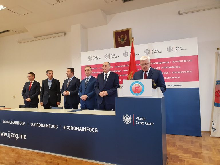 Marković: Potvrđenena dva slučaja koronavirusa u Crnoj Gori