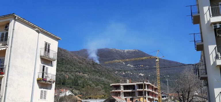 Požar u rejonu Gornje Lastve – vatrogasci na terenu