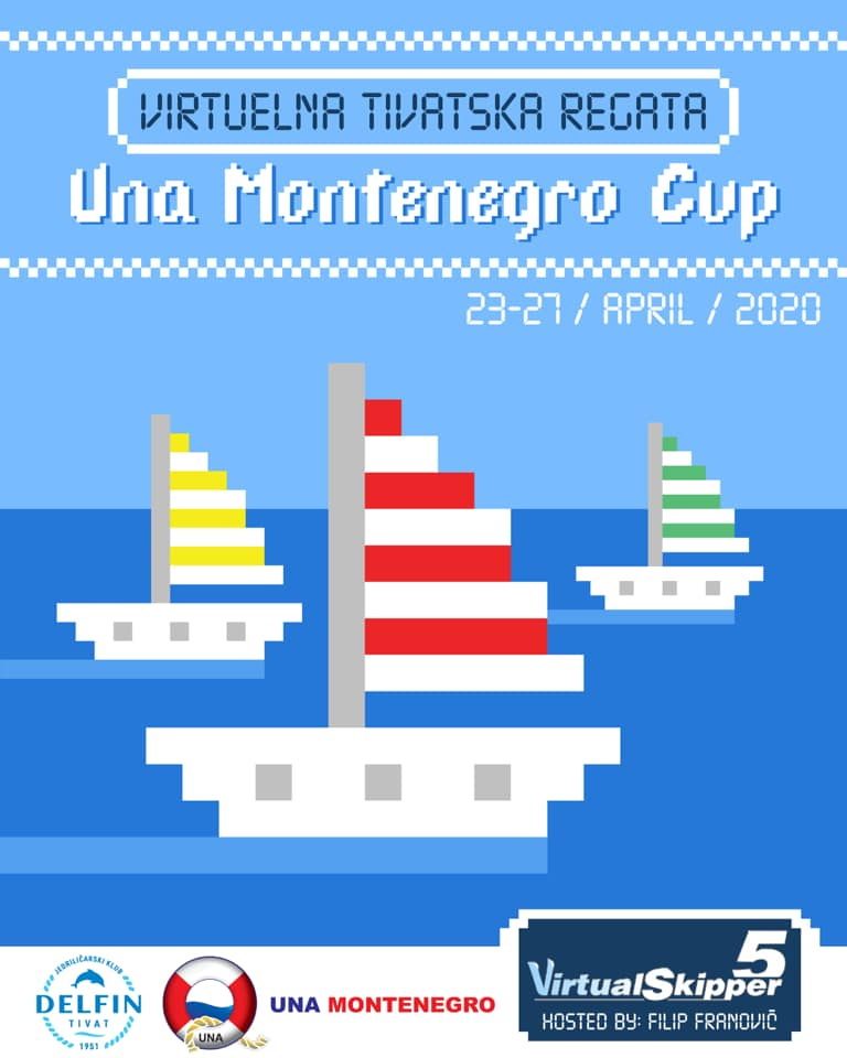 14. Tivatska regata UNA Montenegro Cup seli se u virtelni svijet