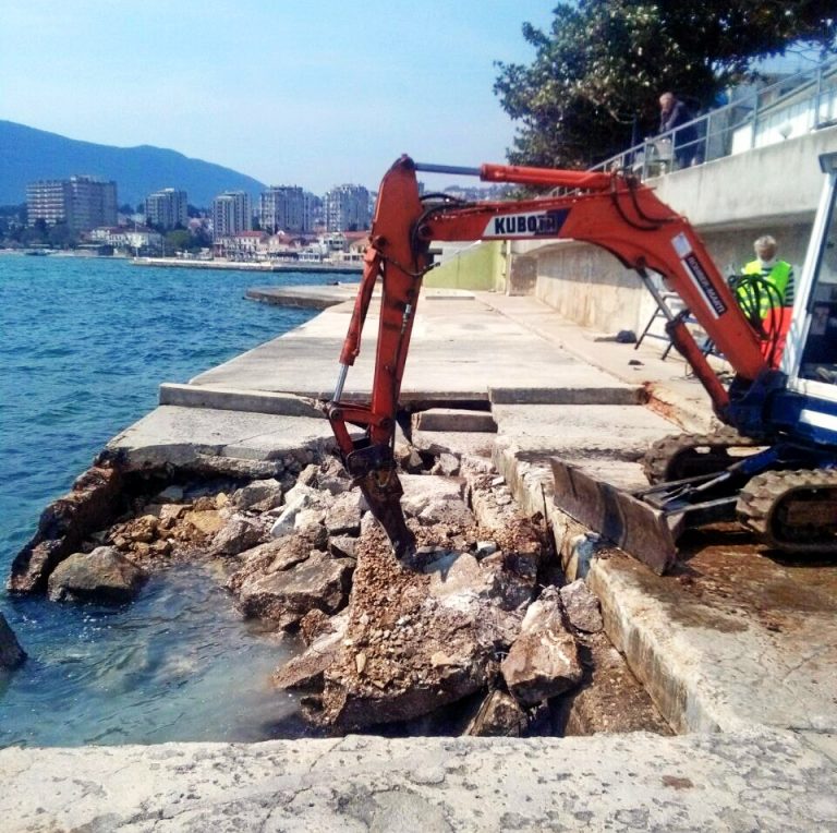 Herceg Novi – sanacija “Novosadske plaže”