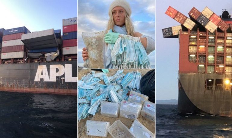 Nesreća na brodu – more izbacilo zaštitne maske na obalu Australije