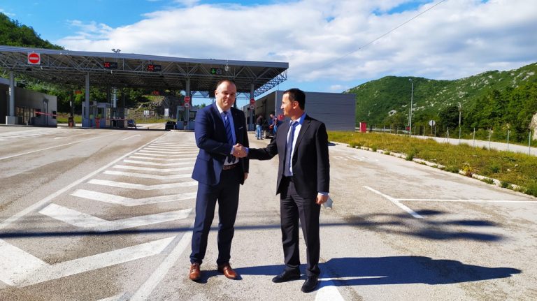 Susret čelnika Herceg Novog i Trebinja na otvorenom graničnom prelazu