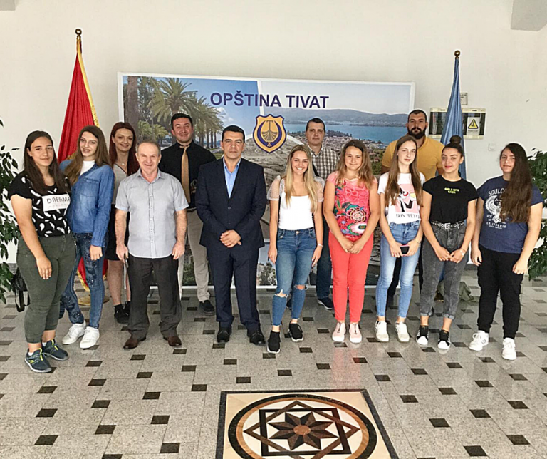 Prijem za članove ŽRK “Tivat” povodom plasiranja  u prvu ligu