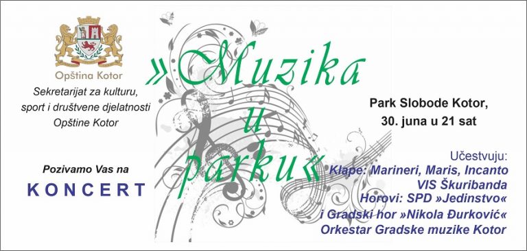 „Muzika u parku“