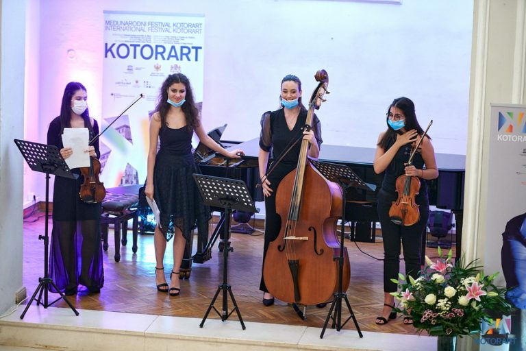 Na KotorArt Don Brankovim danima muzike održan koncert studenata Muzičke Akademije sa Cetinja