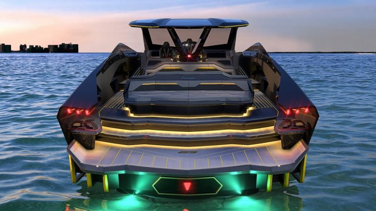 Lamborghinijeva super jahta od 4.000 konjskih snaga (VIDEO)