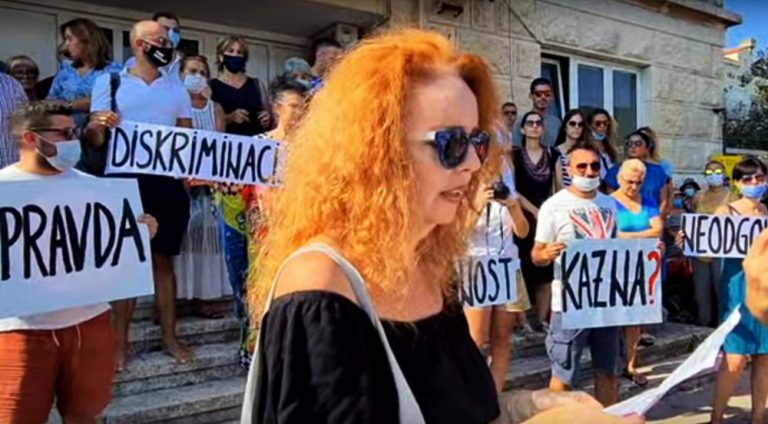 Protest u Budvi: Sud da preinači odluku i pravedno kazni krivca za pomorsku nesreću