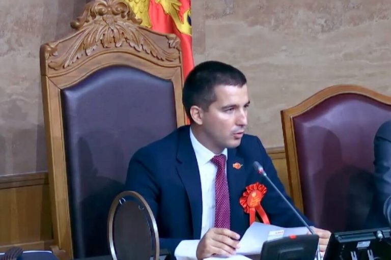 Bečić izabran za predsjednika Skupštine: Crna Gora je vječna i neprolazna