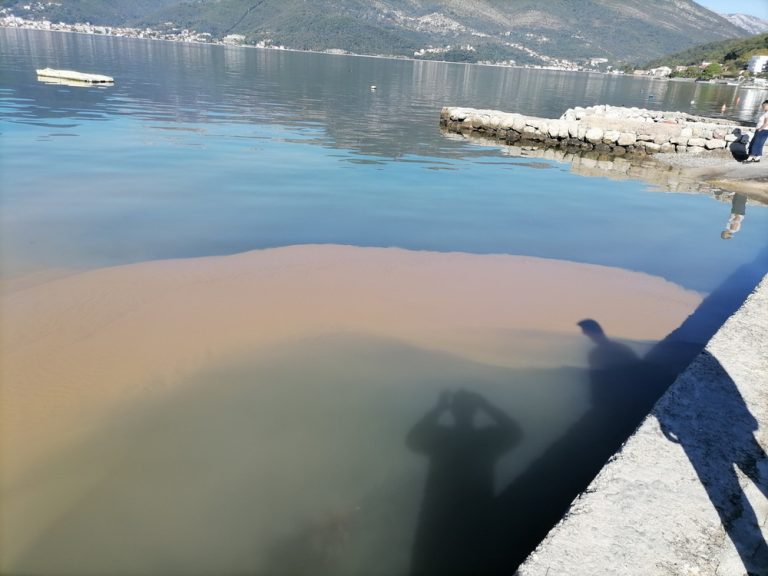 Tivat – Kazna izvođaču radova zbog zagađenja mora