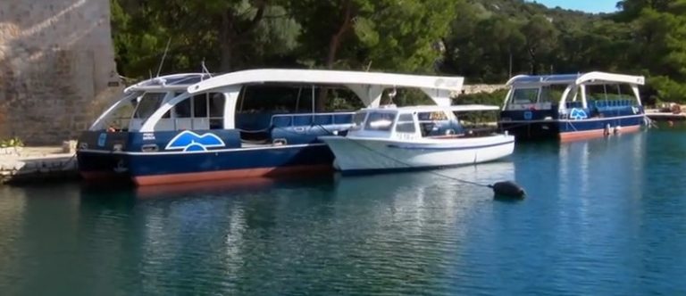 Mljetskim jezerima plovi hrvatski proizvod – bešuman, nula zagađenja