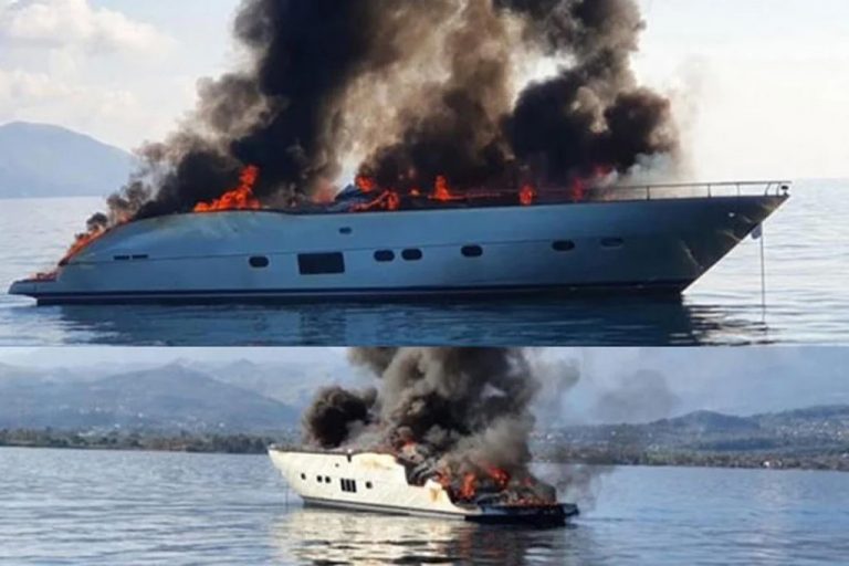 U požaru nasred mora izgorela i potonula jahta vrijedna 1,15 miliona eura