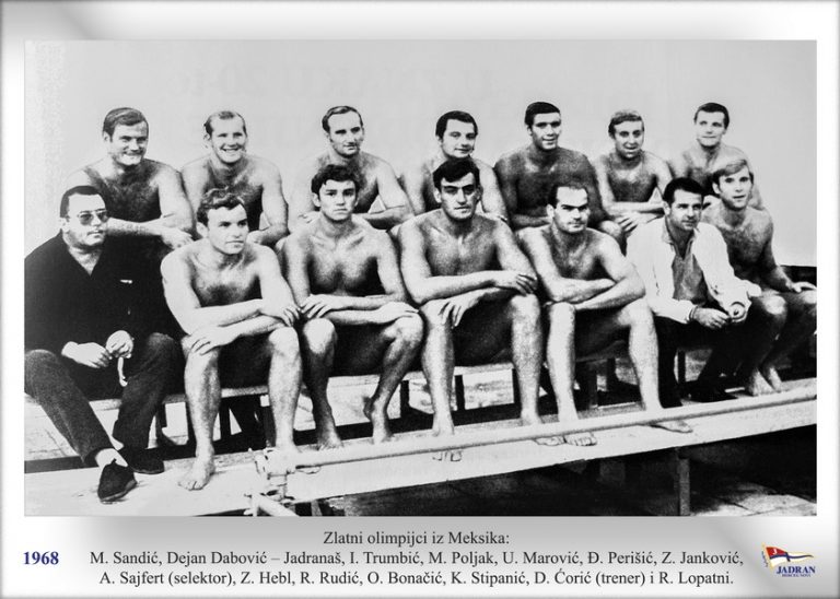 Preminuo zlatni vaterpolo olimpijac iz Meksika – Dejan Dabović