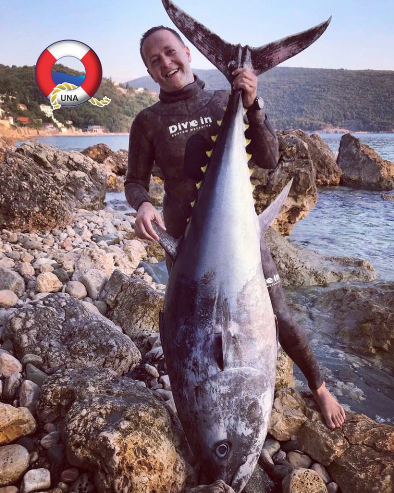 Ulov godine 2020.  – Tuna 109 kilograma