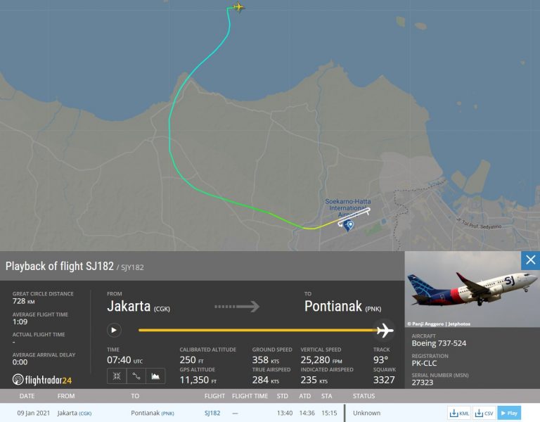 S radara nestao indonezijski avion, strahuje se da se srušio