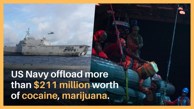 Američka obalna straža i mornarica zaplijenila kokain i marihuanu vrijednu više od 211 miliona dolara