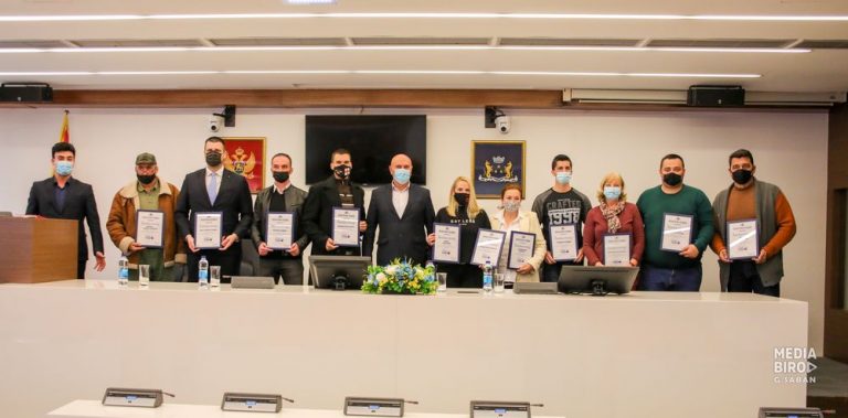 Carević uručio zahvalnice donatorima Narodne kuhinje Budva