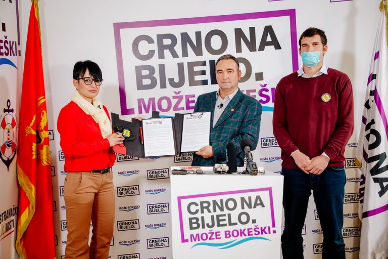 Bokobran podržao koaliciju Crno na bijelo, Krivokapić na listi