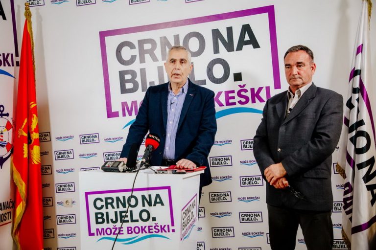 I nestranačke ličnosti na listi Crno na bijelo – Može Bokeški, dr Rašković nosilac liste
